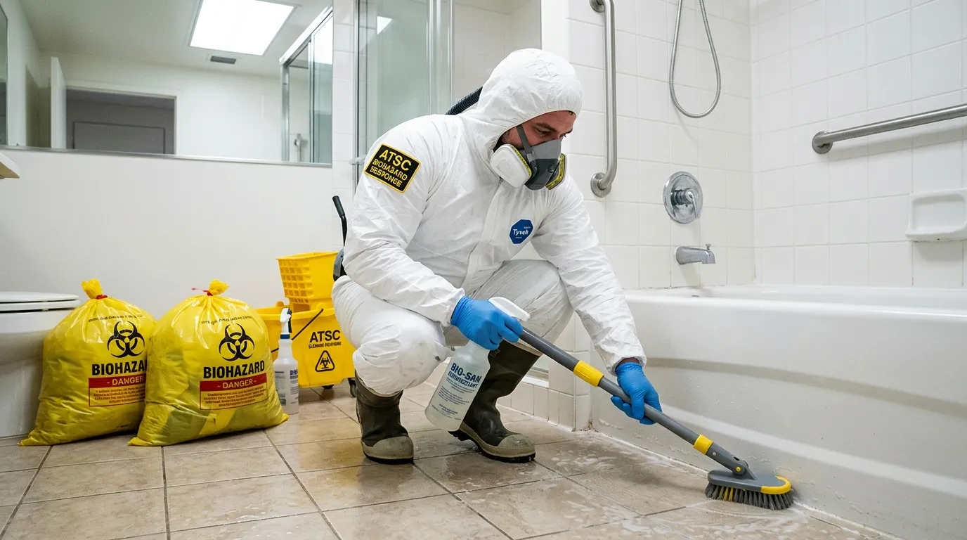 Decontamination equipment deployed for Blood Cleanup in Salt Lake City